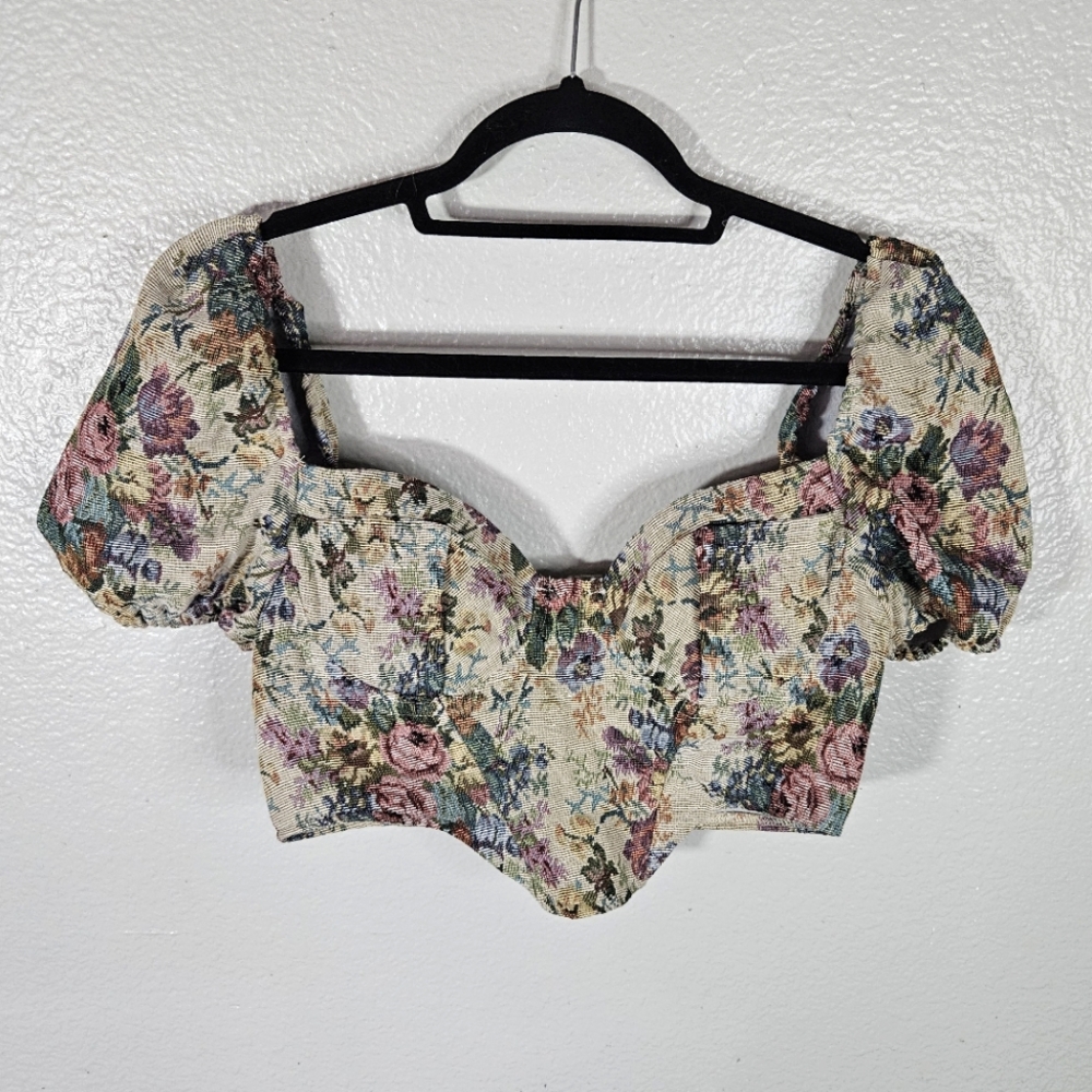 J.NNA Tapestry Corset Size M